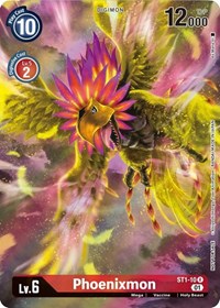 Phoenixmon (1-Year Anniversary Box Topper) (ST1-10 R) [Starter Deck 01: Gaia Red]