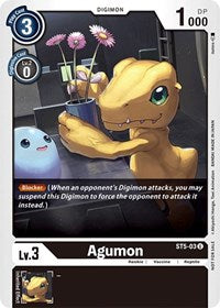 Agumon (Official Tournament Pack Vol.3) (ST5-03 U) [Starter Deck 05: Machine Black]