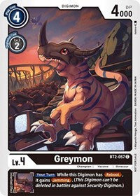 Greymon - BT2-057 (Official Tournament Pack Vol.3) (BT2-057 C) [Release Special Booster 1.0]