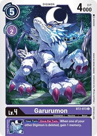 Garurumon - BT2-073 (Official Tournament Pack Vol.3) (BT2-073 C) [Release Special Booster 1.0]