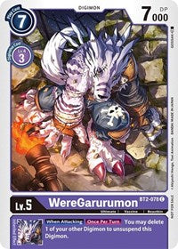 WereGarurumon - BT2-078 (Official Tournament Pack Vol.3) (BT2-078 C) [Release Special Booster 1.0]