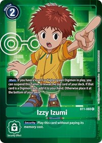 Izzy Izumi (Official Tournament Pack Vol.3) (BT1-088 R) [Release Special Booster 1.0]