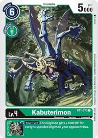 Kabuterimon (Official Tournament Pack Vol.3) (BT1-073 C) [Release Special Booster 1.0]