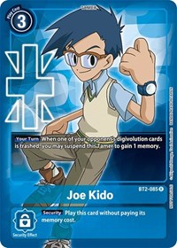 Joe Kido - BT2-085 (Official Tournament Pack Vol.3) (BT2-085 R) [Release Special Booster 1.0]