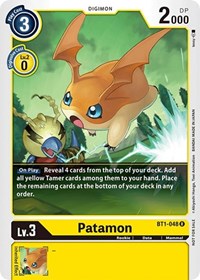 Patamon (Official Tournament Pack Vol.3) (BT1-048 R) [Release Special Booster 1.0]