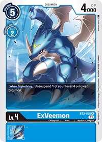 ExVeemon (Winner Pack Double Diamond) (BT3-025 R) [Release Special Booster 1.0]
