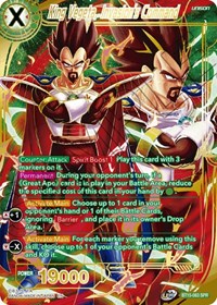 King Vegeta, Invasion's Command (SPR) (BT15-063) [Saiyan Showdown]