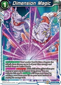 Dimension Magic (BT5-050) [Mythic Booster]