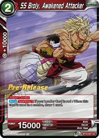 SS Broly, Awakened Attacker (BT15-021) [Saiyan Showdown Pre-Release Cards]