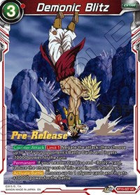 Demonic Blitz (BT15-027) [Saiyan Showdown Pre-Release Cards]