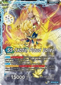 Cabba // SS Cabba, Proud Volley (BT15-031) [Saiyan Showdown Pre-Release Cards]