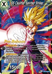 SS Caulifla, Spirited Striker (BT15-034) [Saiyan Showdown Pre-Release Cards]