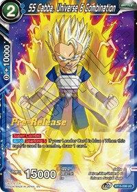 SS Cabba, Universe 6 Combination (BT15-038) [Saiyan Showdown Pre-Release Cards]