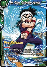 Son Gohan, Confronting Invasion (BT15-071) [Saiyan Showdown Pre-Release Cards]