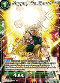 Nappa, on Guard (BT15-085) [Saiyan Showdown Pre-Release Cards]
