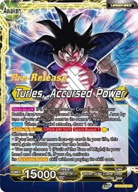 Turles // Turles, Accursed Power (BT15-092) [Saiyan Showdown Pre-Release Cards]