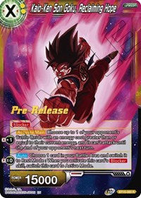 Kaio-Ken Son Goku, Reclaiming Hope (BT15-093) [Saiyan Showdown Pre-Release Cards]