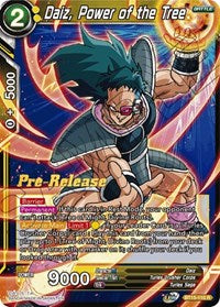 Daiz, Power of the Tree (BT15-110) [Saiyan Showdown Pre-Release Cards]