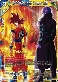 SSG Son Goku & Hit, Temporary Truce (BT15-146) [Saiyan Showdown Pre-Release Cards]