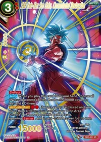SSB Kaio-Ken Son Goku, Concentrated Destruction (Gold Stamped) (DB2-001) [Mythic Booster]