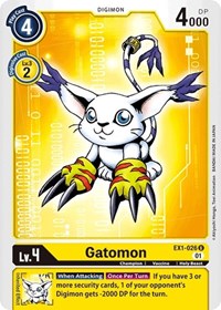 Gatomon (EX1-026 U) [Classic Collection]