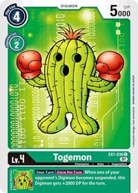 Togemon (EX1-036 C) [Classic Collection]