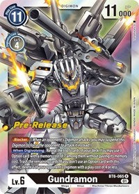 Gundramon (BT6-065 R) [Double Diamond Pre-Release Cards]