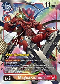 MagnaKidmon (BT6-017 R) [Double Diamond Pre-Release Cards]
