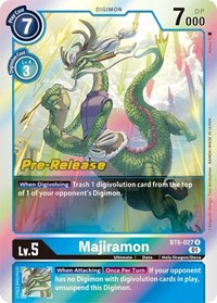 Majiramon (BT6-027 R) [Double Diamond Pre-Release Cards]