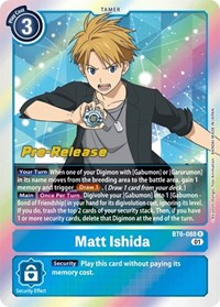Matt Ishida (BT6-088 R) [Double Diamond Pre-Release Cards]