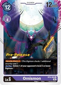 Ornismon (BT6-080 U) [Double Diamond Pre-Release Cards]