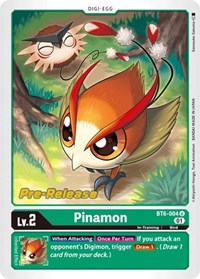Pinamon (BT6-004 U) [Double Diamond Pre-Release Cards]