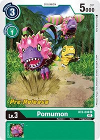 Pomumon (BT6-046 U) [Double Diamond Pre-Release Cards]