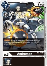 Andromon (Double Diamond Pre-Release) (BT2-061 C) [Release Special Booster 1.0]