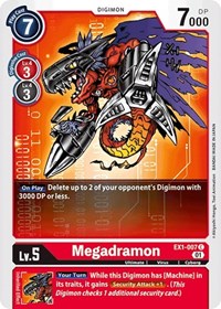 Megadramon (EX1-007 C) [Classic Collection]