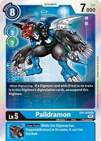 Paildramon (EX1-019 R) [Classic Collection]