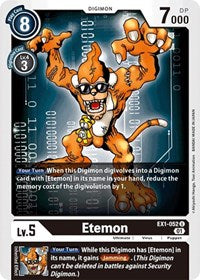Etemon (EX1-052 U) [Classic Collection]