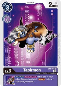 Tapirmon (EX1-055 C) [Classic Collection]