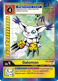 Gatomon (Alternate Art) (EX1-026 U) [Classic Collection]