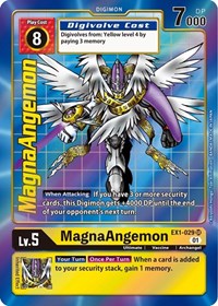 MagnaAngemon (Alternate Art) (EX1-029 SR) [Classic Collection]