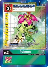 Palmon (Alternate Art) (EX1-034 C) [Classic Collection]