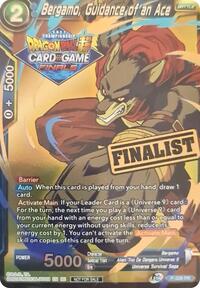 Bergamo, Guidance of an Ace (Championship 2021 Vault Set) (Finalist Gold Stamped) (P-329) [Promotion Cards]