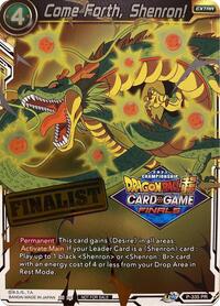 Come Forth, Shenron! (Championship 2021 Vault Set) (Finalist Gold Stamped) (P-335) [Promotion Cards]