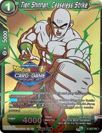 Tien Shinhan, Ceaseless Strike (Championship Pack 2021 Vault Set) (P-357) [Promotion Cards]