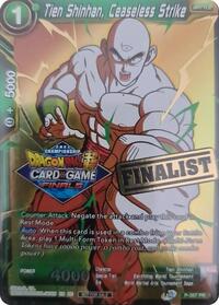 Tien Shinhan, Ceaseless Strike (Championship 2021 Vault Set) (Finalist Gold Stamped) (P-357) [Promotion Cards]