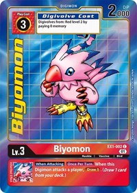 Biyomon (Alternate Art) (EX1-002 C) [Classic Collection]