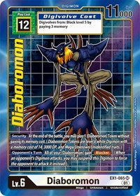 Diaboromon (Alternate Art) (EX1-065 SR) [Classic Collection]