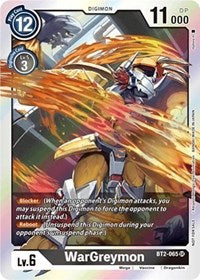 WarGreymon - BT2-065 (Classic Collection) (BT2-065 SR) [Release Special Booster 1.0]