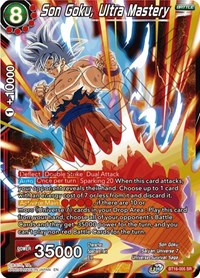 Son Goku, Ultra Mastery (BT16-005) [Realm of the Gods]