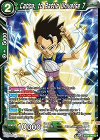Cabba, to Battle Universe 7 (BT16-060) [Realm of the Gods]
